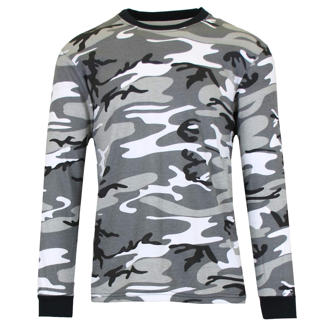 Galaxy by Harvic Long Sleeve Crew Neck Men's T-Shirt